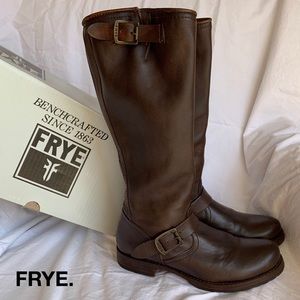 SOLD 🖤FRYE 〰️ BROWN VERONICA SLOUCH BOOT